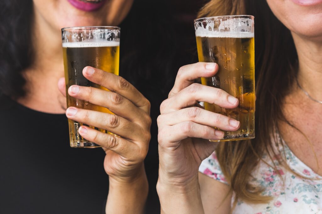 How to reduce anxiety naturally.

Photo of two people holding pints of beer