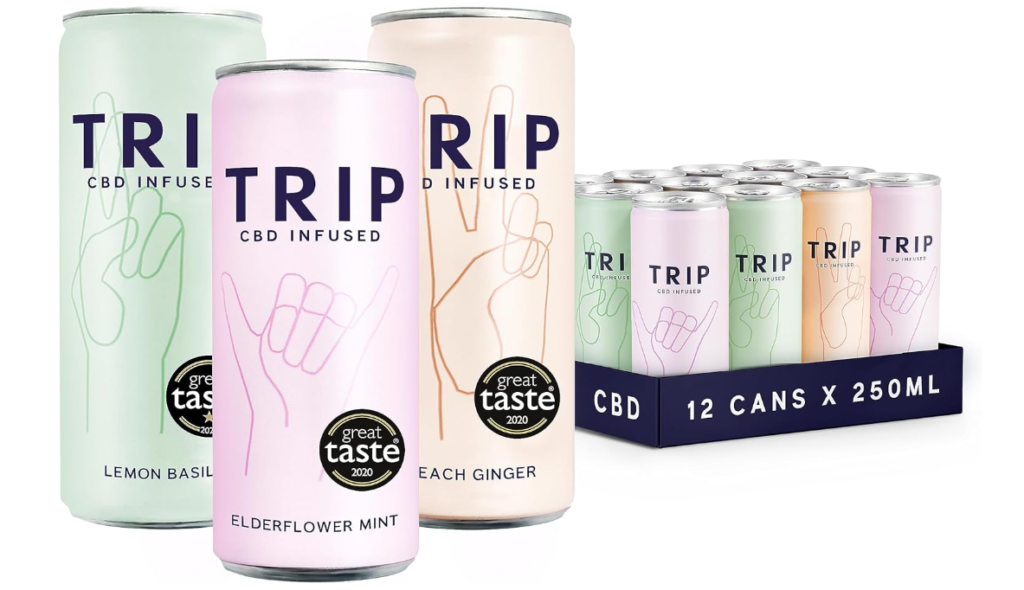 TRIP CBD Infused Sparkling Drink